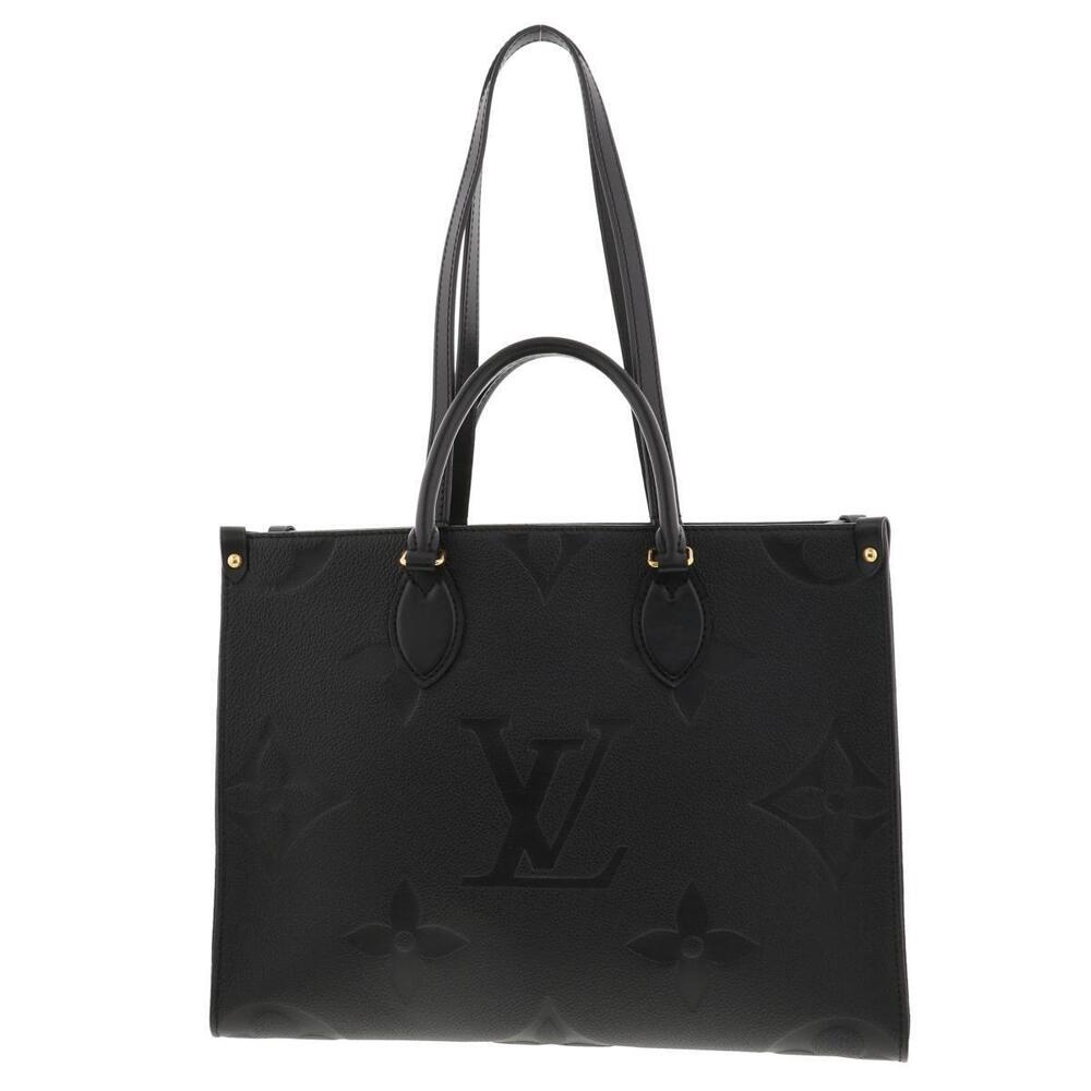 LOUIS VUITTON On The Go Tote Bag Monogram Empreinte Black